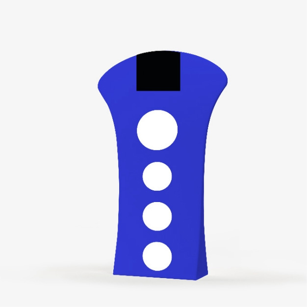 totem publicitaire forme originale