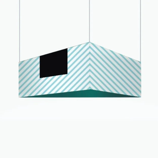 enseigne forme triangle