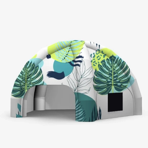 stand exterieur tente dome