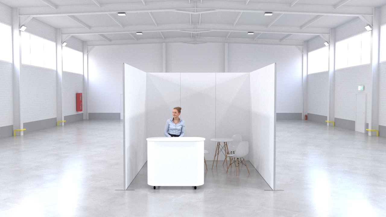 stand intérieur economique 9M2