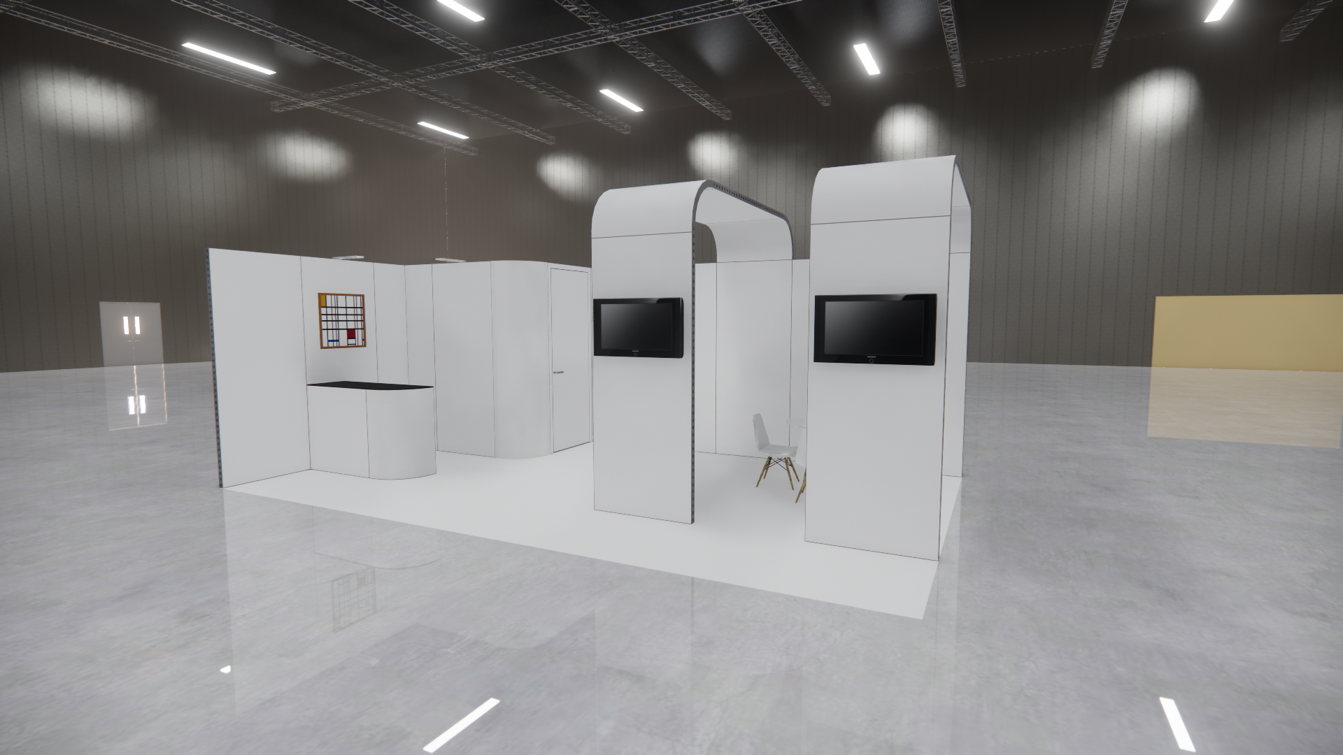 stand interieur 28M2