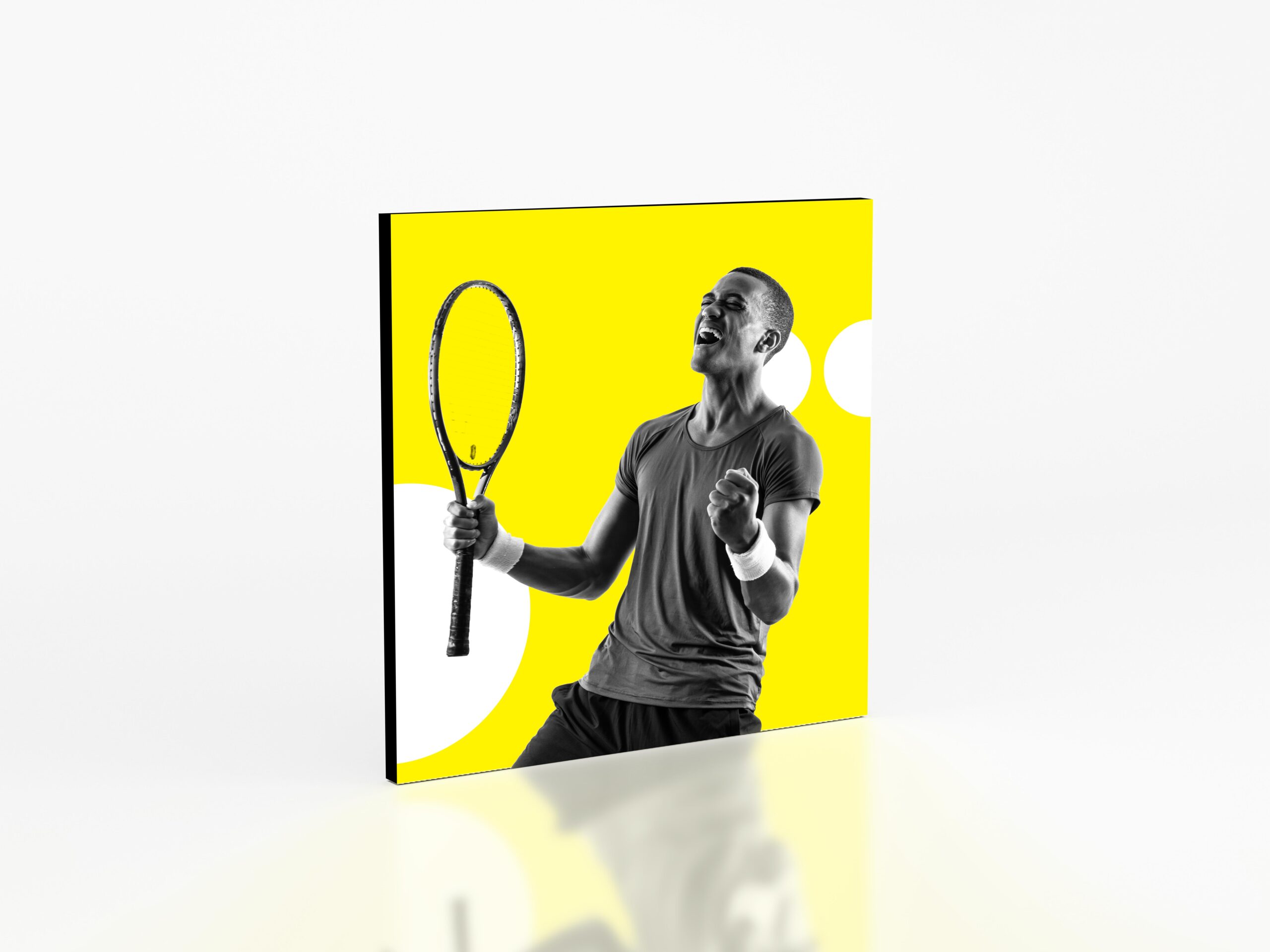 cadre publicitaire mural