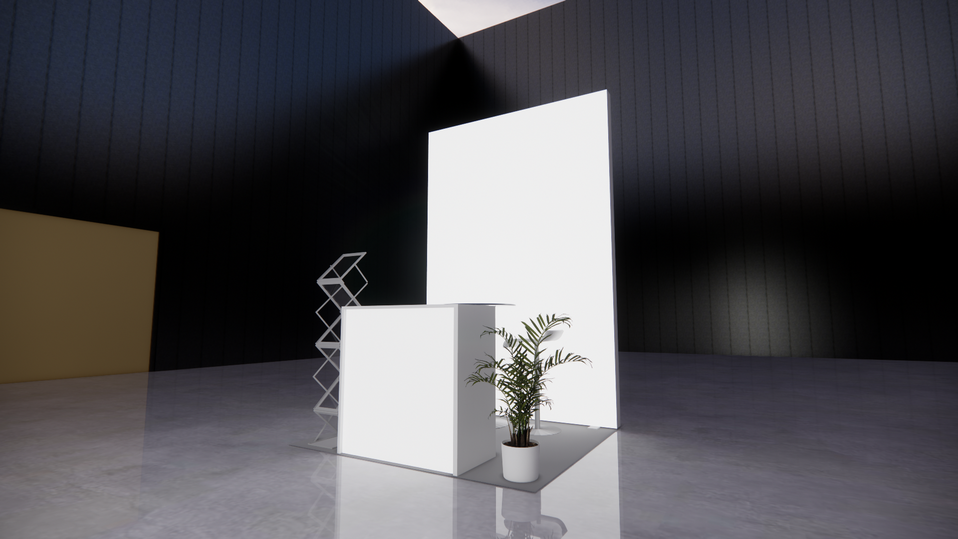 stand intérieur économique