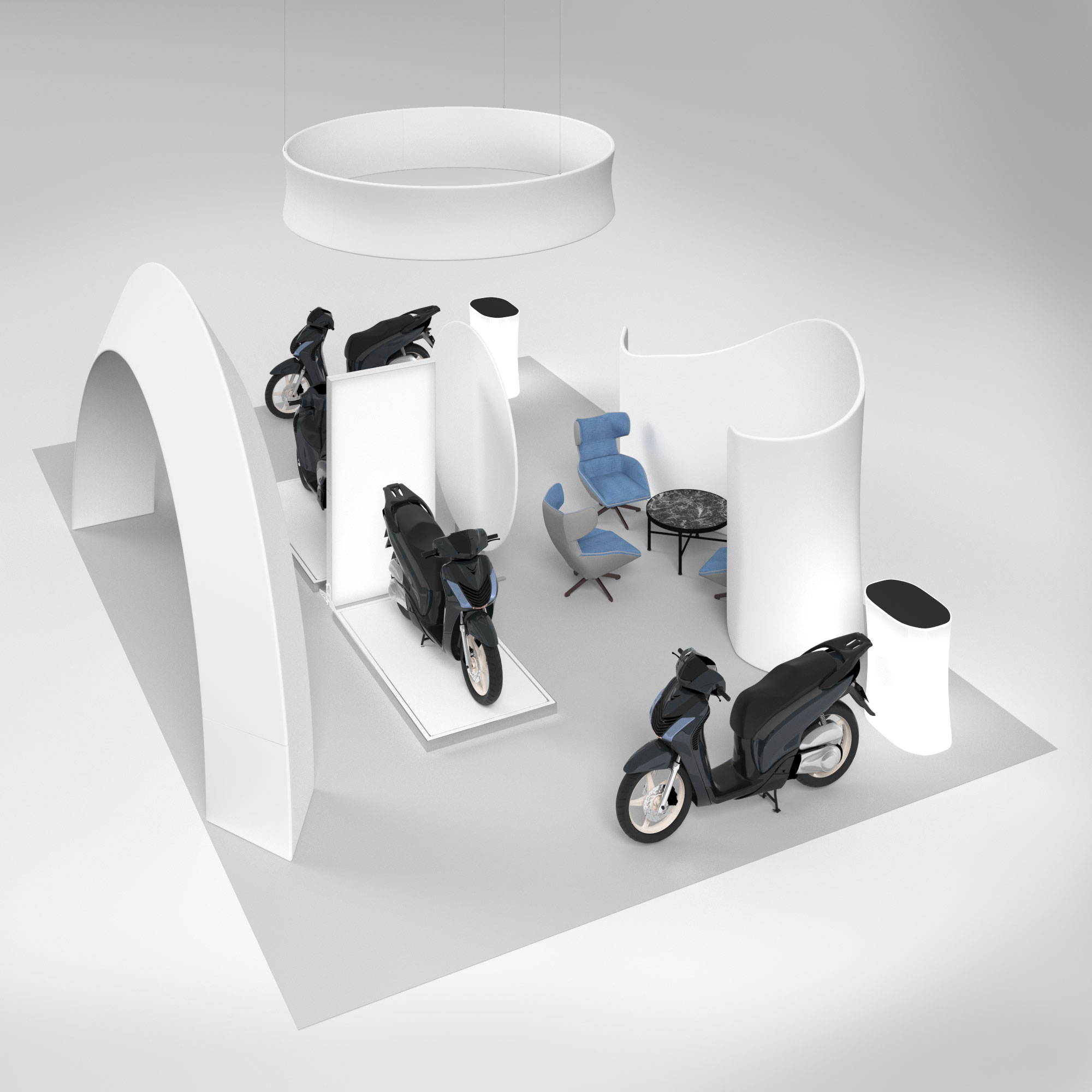 stand centre commercial