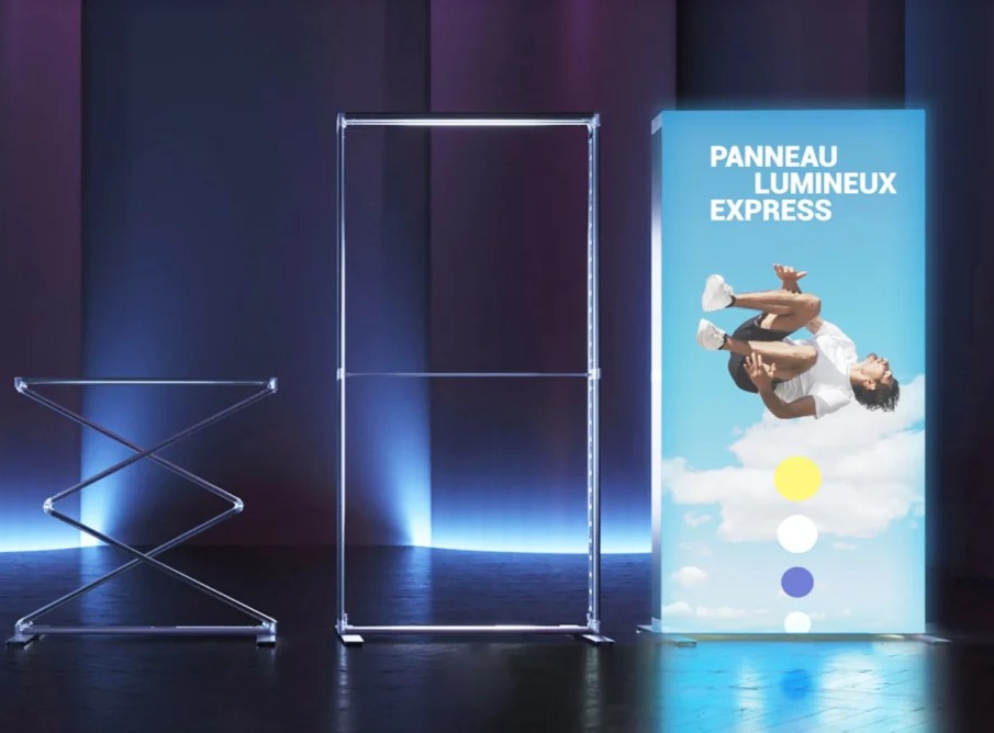 Kakemono lumineux express